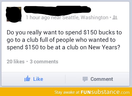 $150 New Years Question