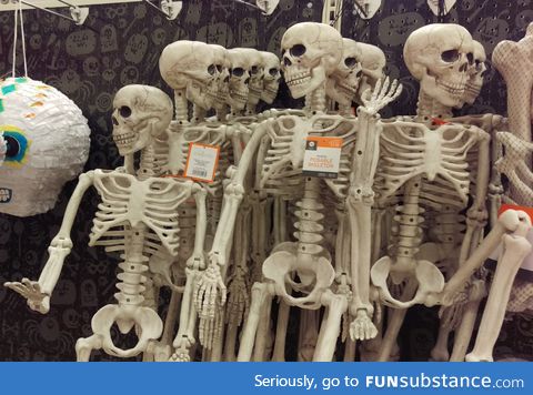 Judgemental skeletons are judgemental