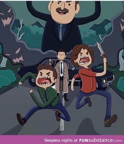 Adventure Time remix of Supernatural