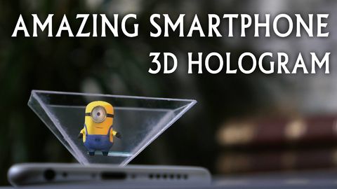 Smartphone 3D Hologram Projector