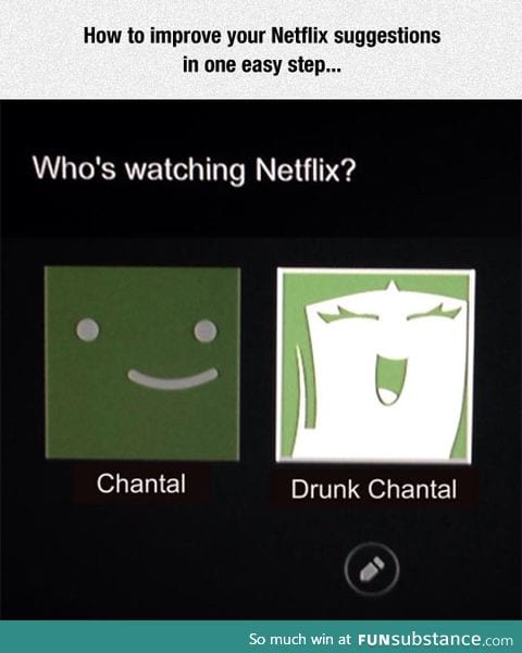 Netflix suggestions