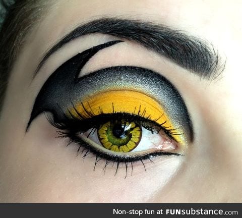 Batman eye makeup?