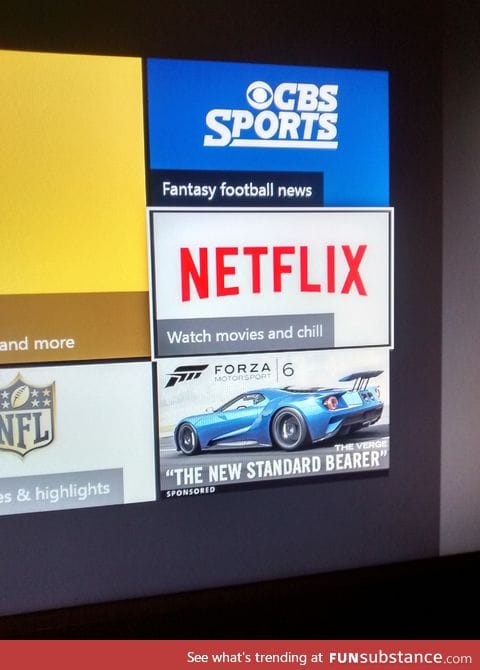 Well played Netflix app