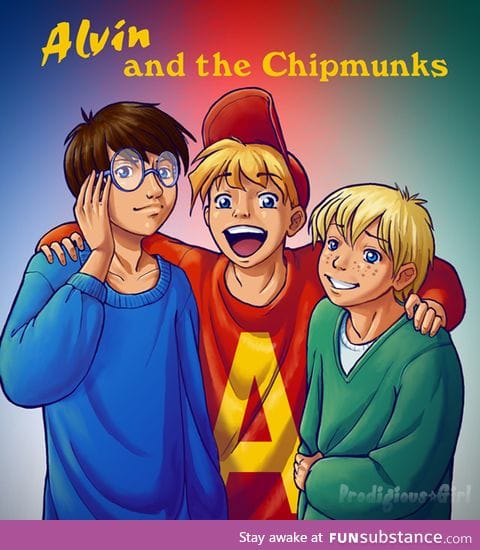 Human version of Alvin and the chipmunks