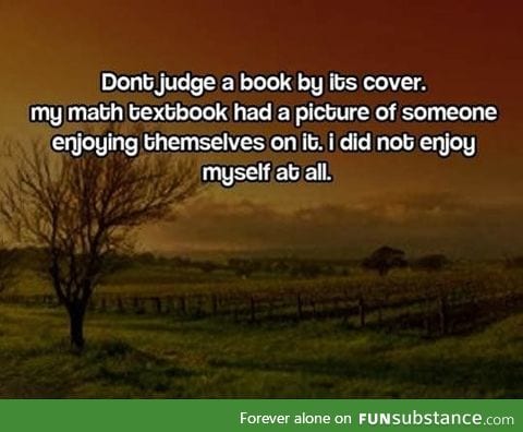 Don't Judge Books By Their Covers