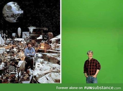 Star wars Before/now