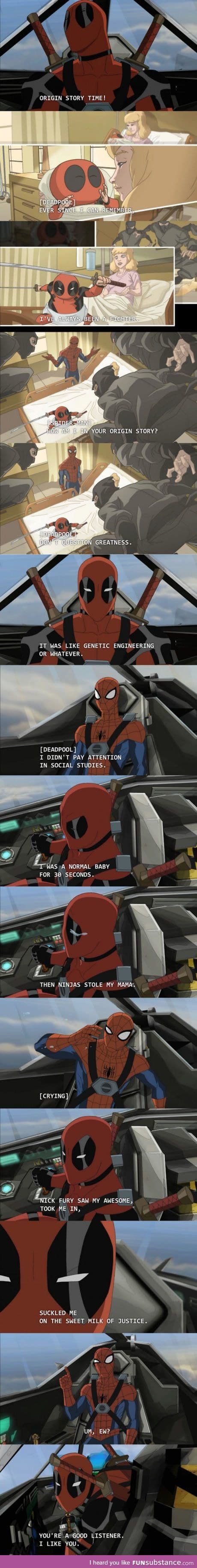 Deadpool's REAL origin story