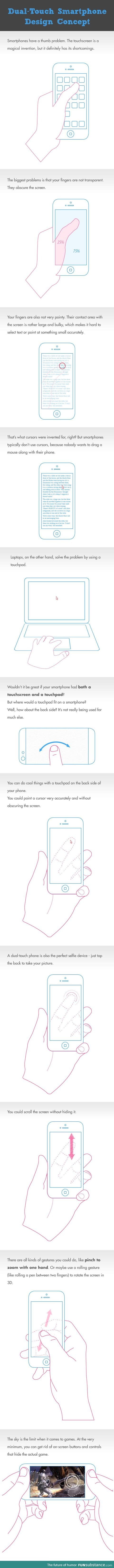 Imagine if phones had a touchpad