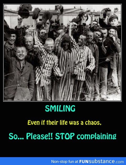 stop complaining