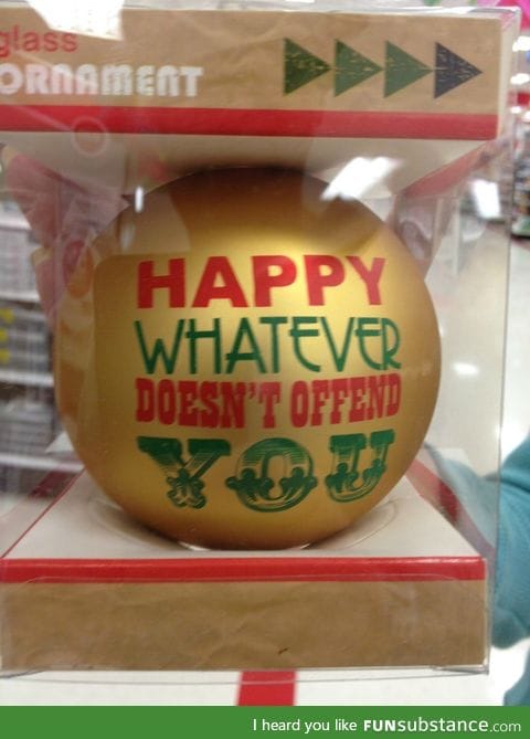 Touché target! Happy whatever.