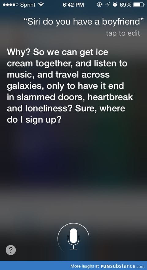 Siri gets deep