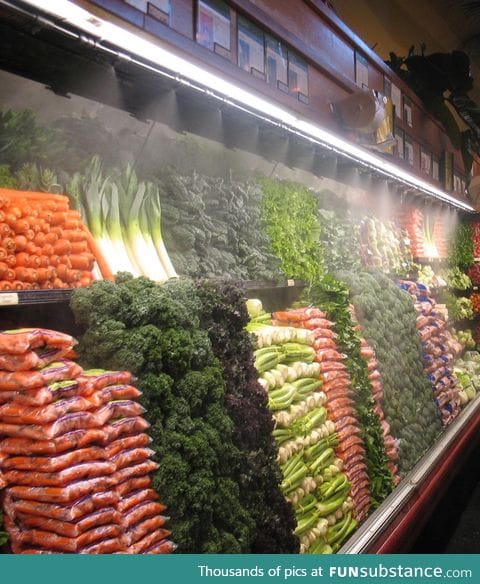 As a kid, my favorite part of going to the grocery store was the "thunderstorms"