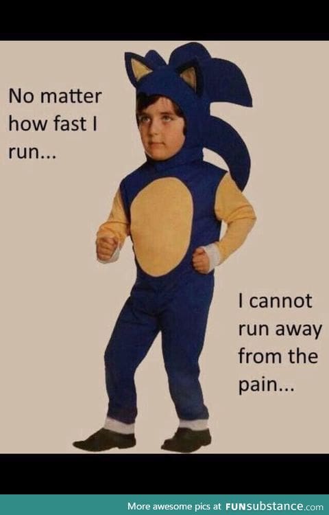 Gotta go fast