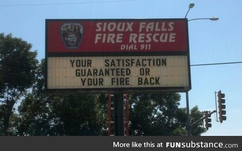 I like that guarantee!