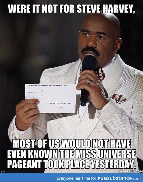 Thanks Steve Harvey!