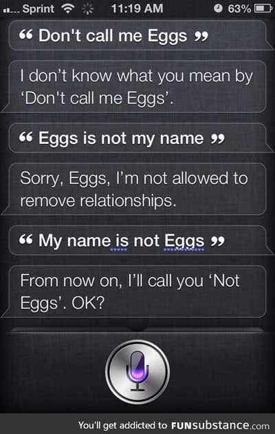 Sassy Siri