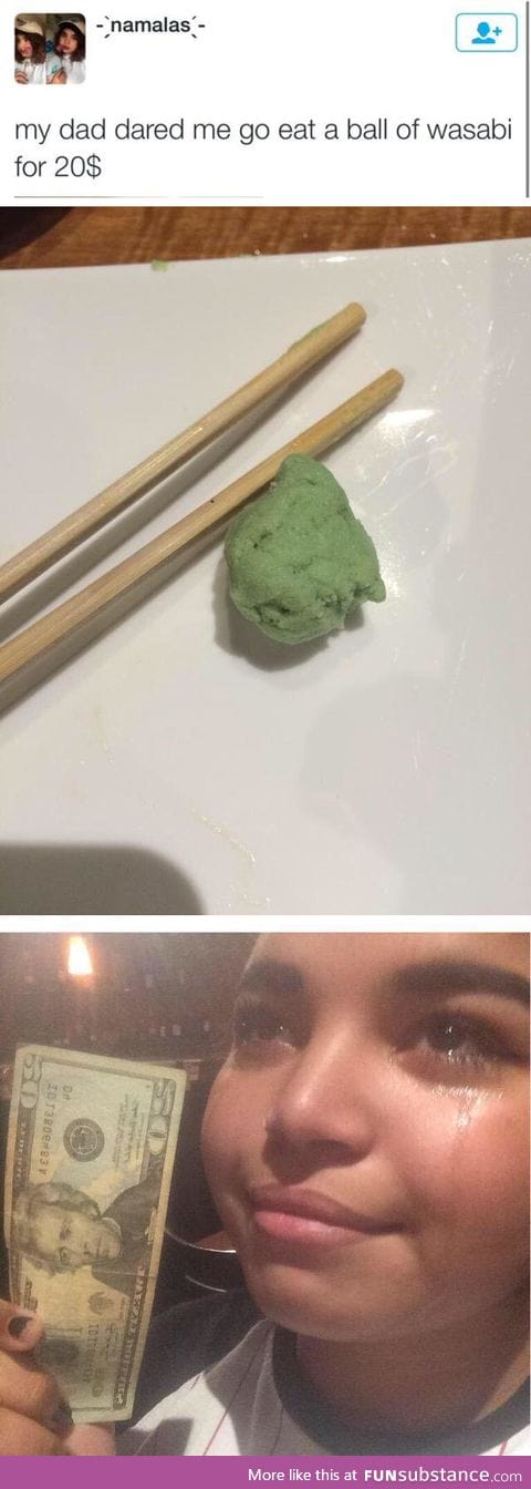 Wasabi dare