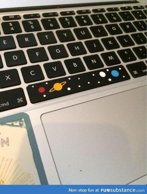 The space bar