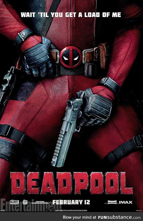 New deadpool poster