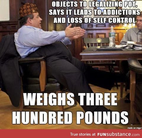 Scumbag Chris Christie