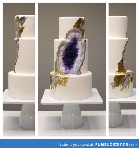 Geode cake