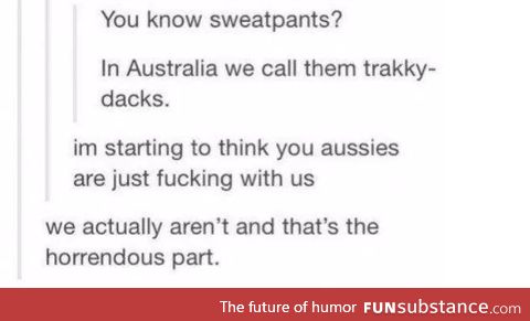 Australia is a weird place