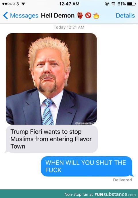 Trump Fieri