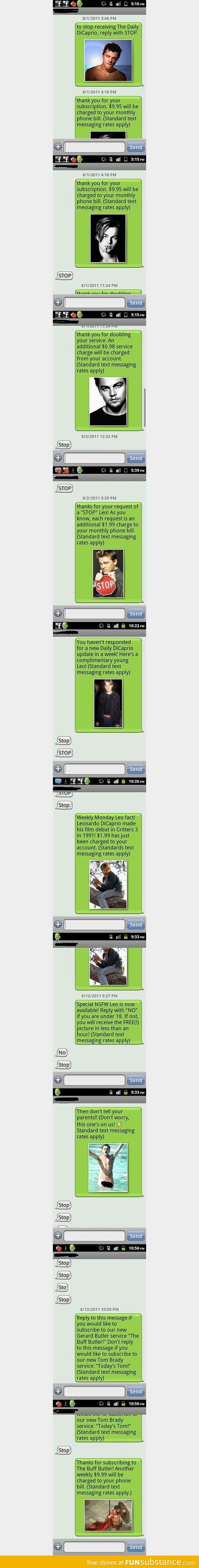 Hilarious Text Prank