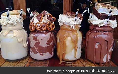 The "Milkshakes" they have in Australia