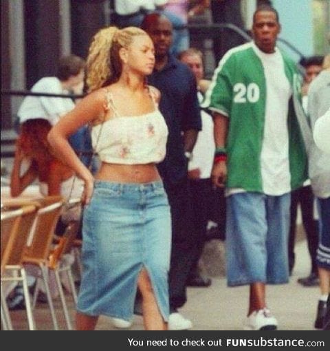 The first time Jay-Z saw Beyonce