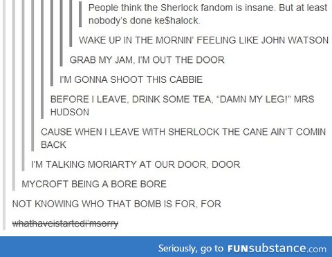 tick-tock, john will blog, sherlock blowin' smartphones up