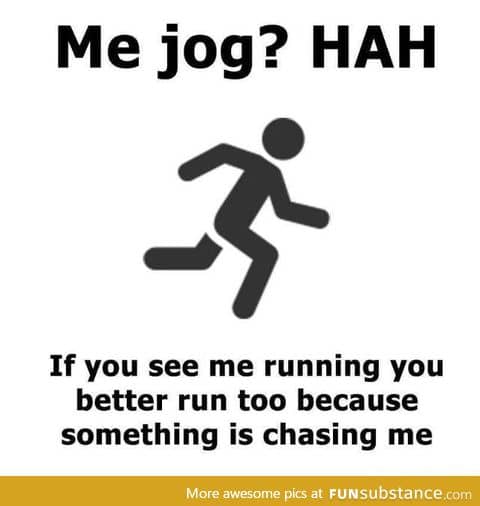 When I run