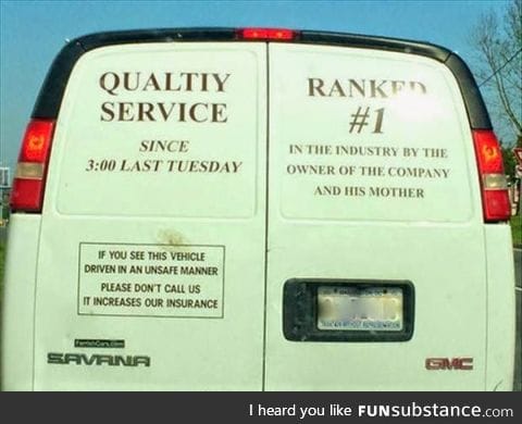 "qualtiy service"