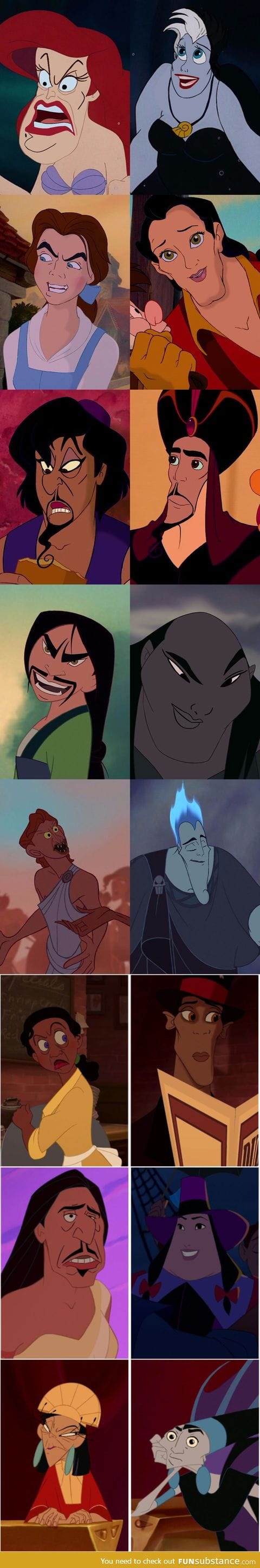 Disney Hero/Villain Faceswap