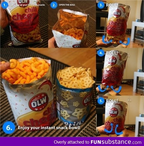 Snack Bowl Idea