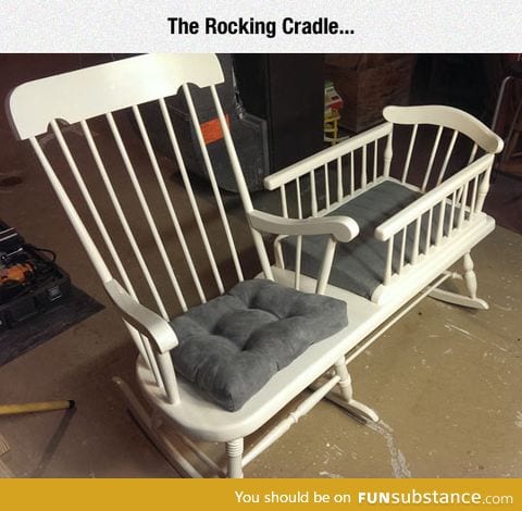 This cradle is genius