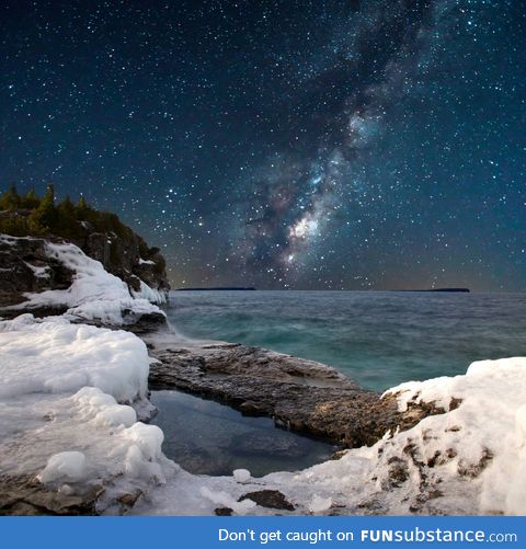 Stunning Bruce Peninsula National Park, Canada.