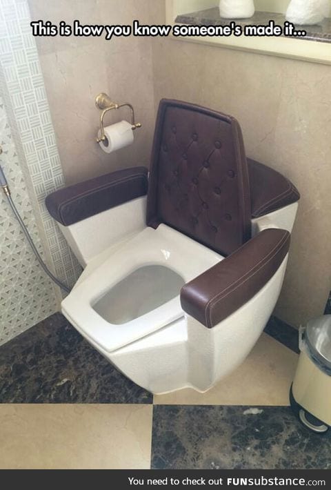 Shitting in style