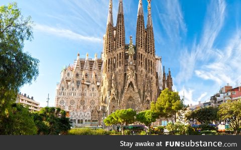 Day 5 of the your daily dose of European Culture: The Sagrada Família in Spain.