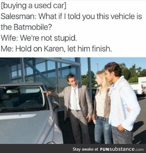 Buying a car