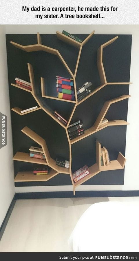 Tree bookshelf