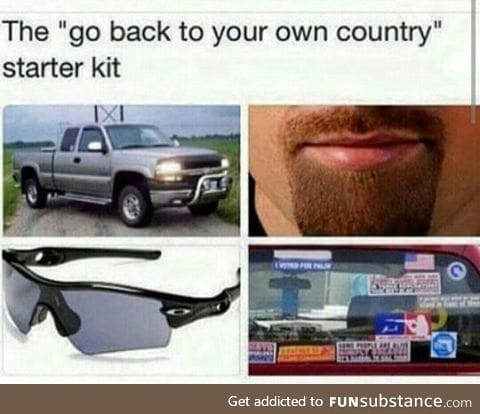 More like the Donald trump supporter starter pack