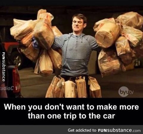 Two trips? No way