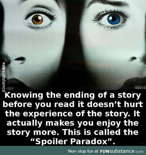 The "spoiler paradox"