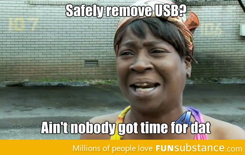 Safely Remove Usb