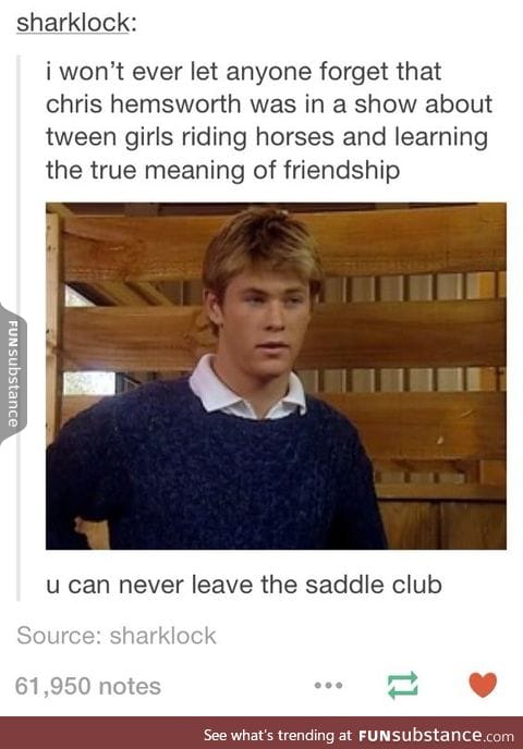 first rule of saddle club