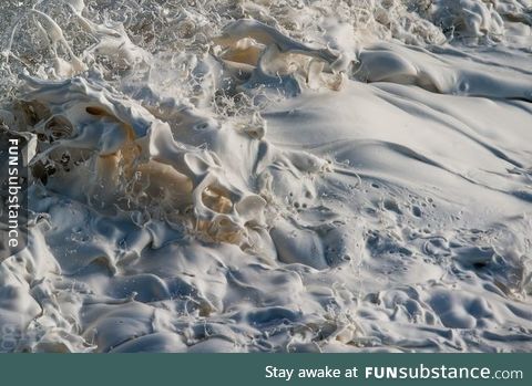 Seafoam and high speed photography