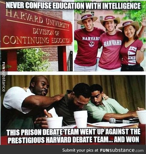 Education vs. Intelligence