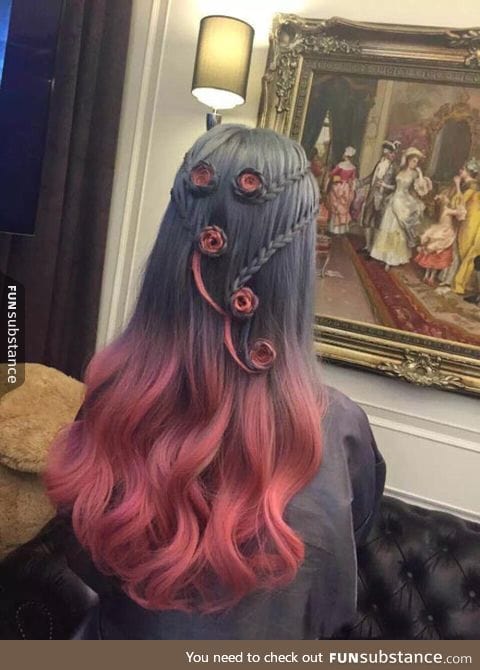 Awesome hair dye