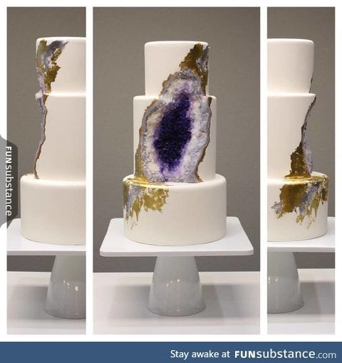 Geode cake